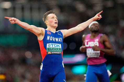 Ingebrigtsen goes down in another upset, while Warholm hurdles to gold